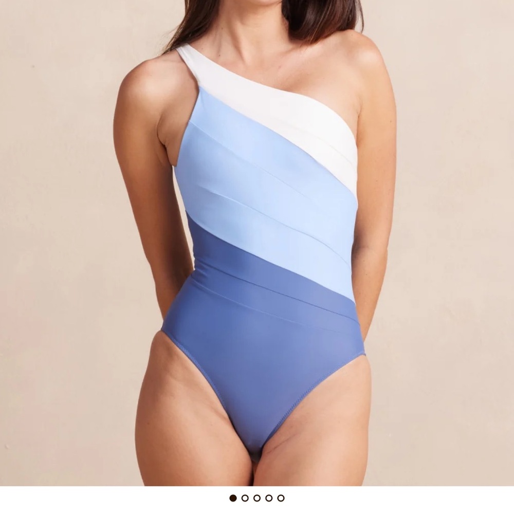 NWT Summersalt Side Stroke One Piece Swimsuit Size 10 Long Torso